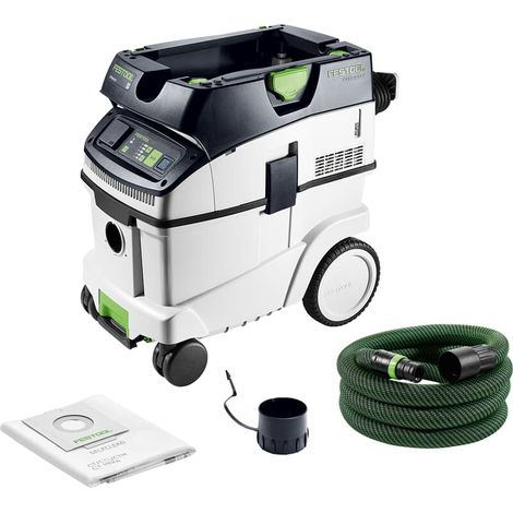 Festool Absaugmobil CLEANTEC CTM 36 EI, inkl Hauptfilter Filtersack Saugschlauch (1/5)