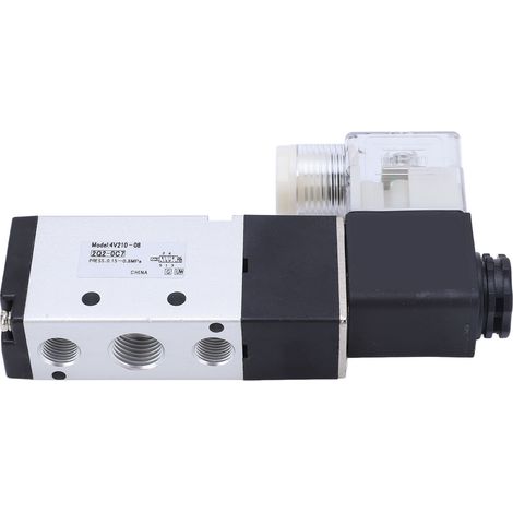 Électrovanne pneumatique 2 positions 5 voies pour équipements de machines, 220 V CA (1/5)