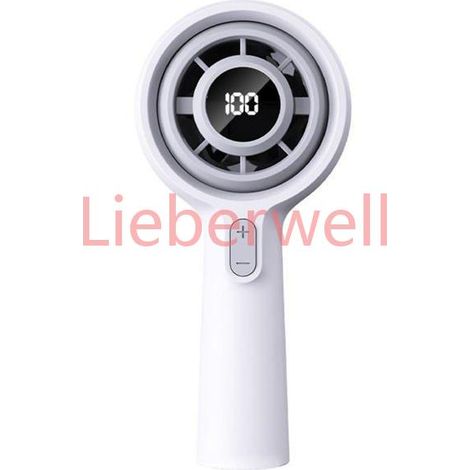 Ventilateur portatif compact rotatif avec longue durée de vie de la batterie pour une utilisation en extérieur (1/5)