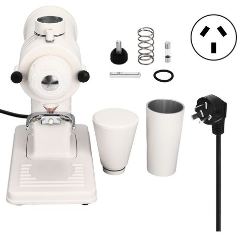 Moulin à café électrique 200W 2500tr/min, broyeur à grains inox beige pour cuisine domestique, prise AU 220V (1/5)