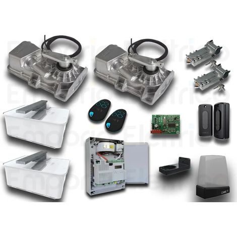came kit automatisme underg frog-x 4m 24v 2 mot nc 8k01mi-007cfni (1/2)