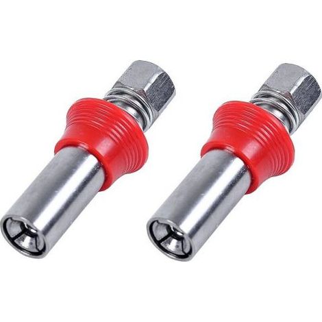 Kit 2 Ugello accoppiatore ingrassatore pompa grasso autobloccante a molla 07442