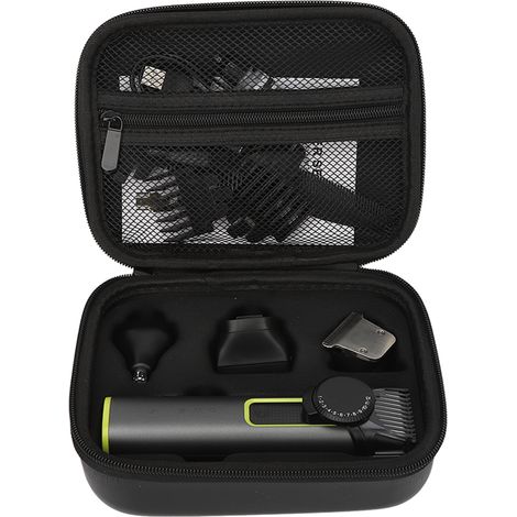 Tondeuse 4 en 1 Électrique Barbe et Cheveux USB Rechargeable IPX7 Étanche Professionnelle avec Coupe Nez (1/5)