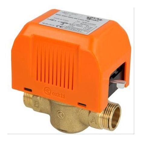 Vanne de zone solaire 2 voies MM3/4'', sans interrupteur, 3 fils
