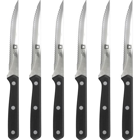 Cucina - Coffret 6 couteaux steak