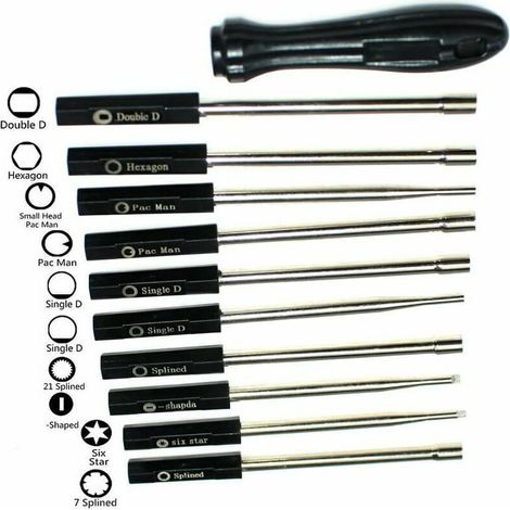 Kit di strumenti di regolazione del carburatore per piccoli motori Stihl Husqvarna Poulan Jonsered McCulloch MTD Ryobi Homelite Echo Makita Dolmar Honda Solo Oleo-Mac Efco Zama Walbro THISNDE (1/2)