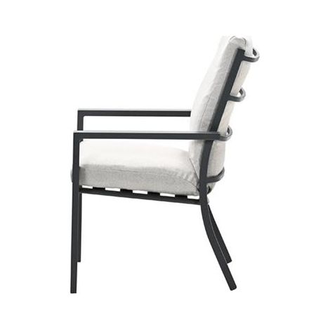 Sergio Dining Stuhl, carbon black/ desert sand