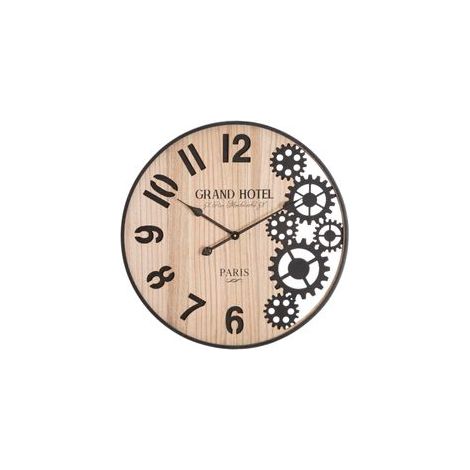 Horloge murale Mauro Ferretti engrenage naturel 60 cm (1/5)
