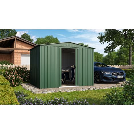 Globel Industries Gerätehaus "Tower 108", jade, 6,99 m² (1/4)