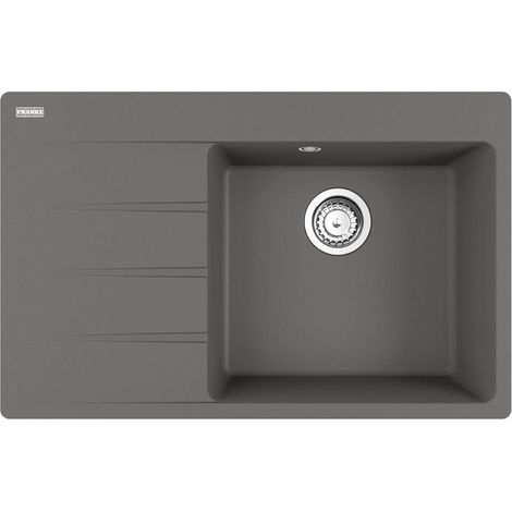 Franke Einbauspüle Centro CNG 611-78 A Fragranit Steingrau, Becken rechts (1/3)