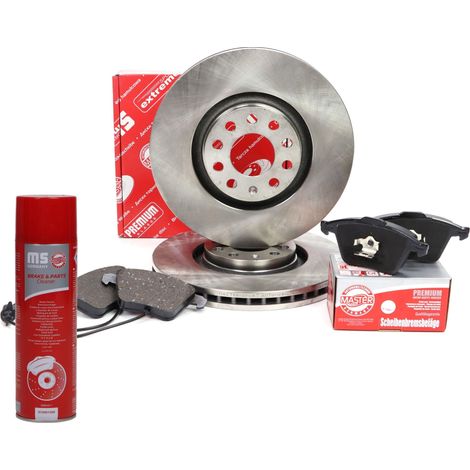 SET DISCHI E PASTIGLIE FRENO ANTERIORI AUDI, SEAT 203001130 (1/3)