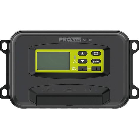 ProUser SCP30 Regolatore di carica PWM 12 V, 24 V 30 A