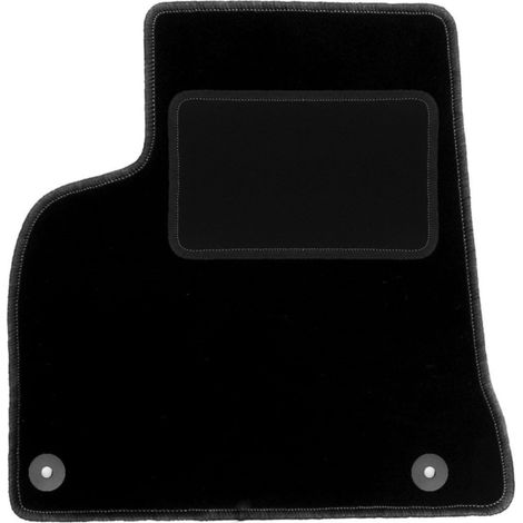 Alfombrilla de conductor negra para: Peugeot 5008 I 7 plazas (2009-2017) (1/5)