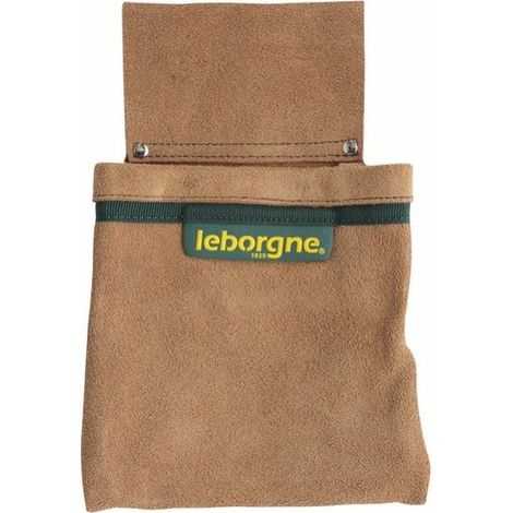 Monopoche croute de cuir - Leborgne