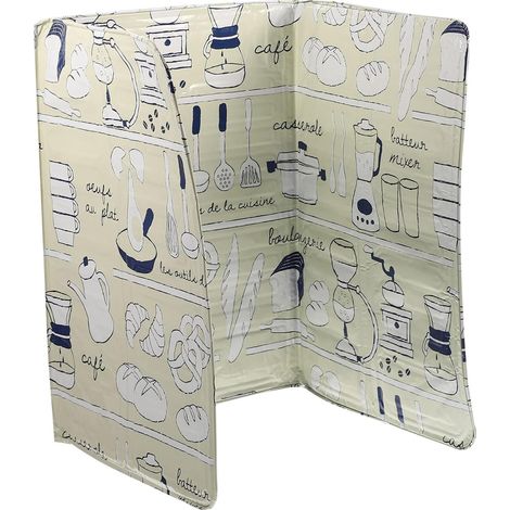 Écran Anti-éclaboussures - Pare-huile En Aluminium Renforcé - Protection Cuisinière Pour Wok Poêle Friteuse - Réutilisable Lavable Pliable - 1 Pièce (1/5)