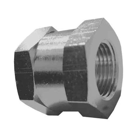 MANICOTTO CON FILETTO CILINDRICO 3/8"x1/2" mm