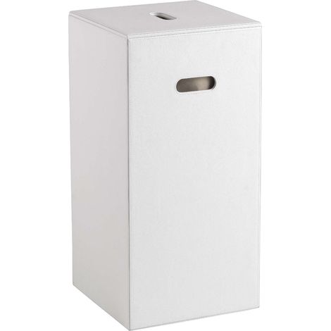 GEDY 10360200000 LUXURY Cesto de Ropa Blanco - ref: 10360200000