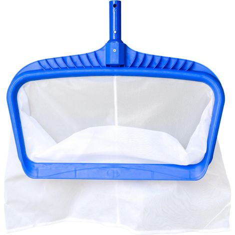 Épuisette de piscine professionnelle – Écumeur robuste avec sacs en maille fine ultra-profonds – Outil de nettoyage rapide pour piscines, idéal pour retirer débris, feuilles, insectes et limon. (1/5)