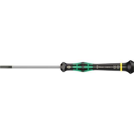 Elektronik- u. Feinmechanik Schlitz-Schraubendreher Wera 2035 05118012001 Klingenbreite: 3.5 mm Klin (1/5)