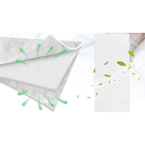 Lot de 50 filtres de rechange pour appareil CPAP Airsense série 11 Supplies, filtre jetable ultra fin (1/3)