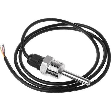 Capteur de température numérique DS18B20, sonde à filetage G1/2, diamètre 7 mm, câble 3 fils, acier inoxydable SUS304 CN (1/5)