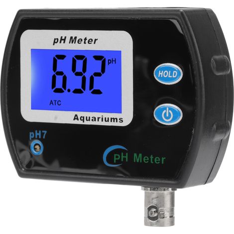 pH-mètre à grand écran LCD rétroéclairé, testeur de qualité de l'eau, conductimètre, pH-mètre, prise UE 230-240 V (1/5)
