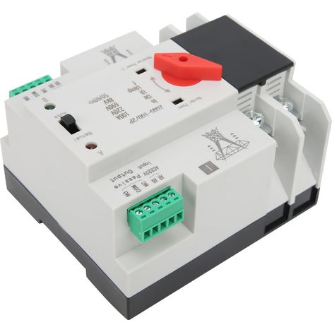 Automatischer Dual-Power-Umschalter mit unterbrechungsfreiem 2-Wege-Controller ZGQ5-100/2P 220V (1/5)