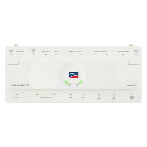 SMA Data Manager M EDMM-20, 50 Teilnehmer, 2x RS485, 216x90x68mm