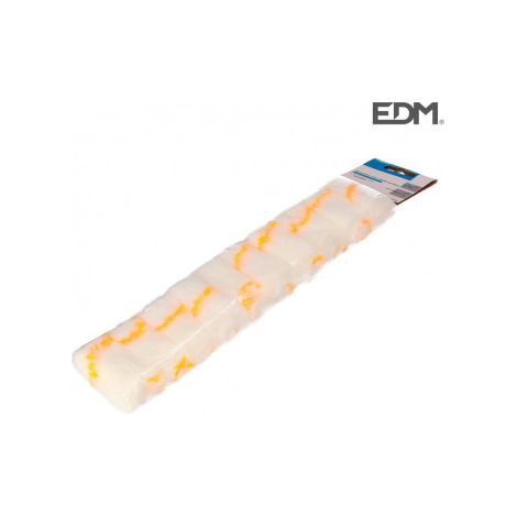 Recambio Mini Rodillo Acrílico 50mm 10 unid. Pelo Largo Especial para Pinturas en Fachadas y Muros de Cemento. EDM