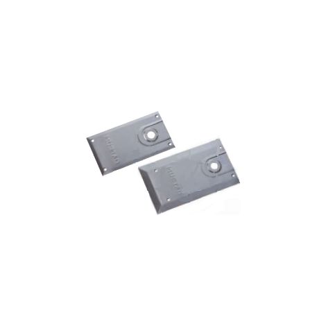 Plaque de recouvrement standard NORMBAU - Inox brillant - 192A022 (1/2)