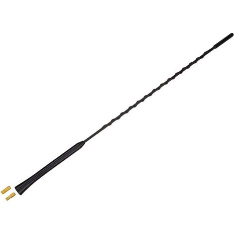 Tige d'antenne - AM/FM - 41 cm - Couleur Noir - 16V