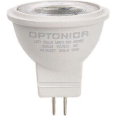 Ampoule LED GU4 / MR11 3W 12V - Blanc Chaud 2300K - 3500K - SILAMP (1/2)