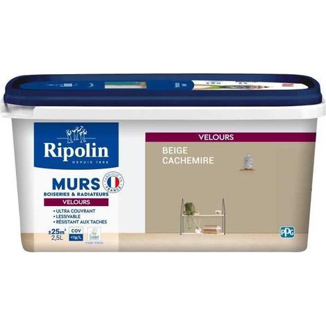 Ripolin Dekorative Farbe Beige Cashmere 2,5 L Velours