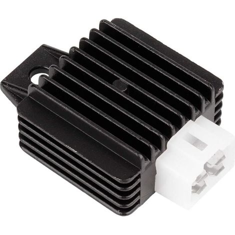 Régulateur de tension et redresseur 12 V semi-ondes pour scooter GY6 (50–150 cm³), compatible avec systèmes électriques 12 V, montage facile