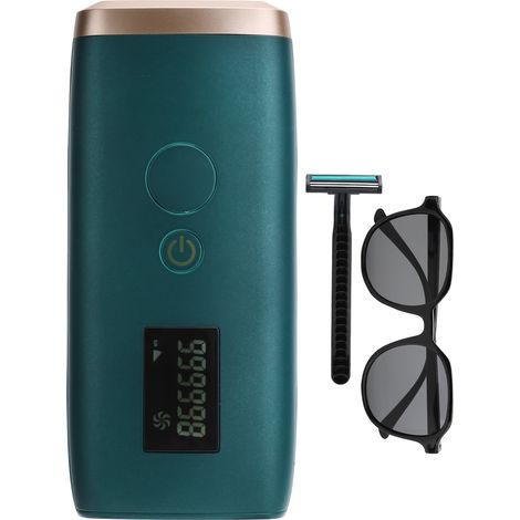 Épilateur IPL Indolore pour Femme, Appareil d'Épilation Corps Entier, Rasoir Électrique Visage et Jambes, Douille UE 110-240V, Soin Domicile (1/5)