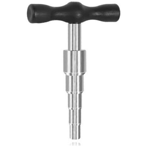 Calibreur, Calibreur de Tuyau Ebavureur Tube PER Calibreur en Métal, Ébavureur Multicouche Multi Calibreur Ebavureur pour Tube Composite en Aluminium (16, 18, 20, 25, 32 mm)