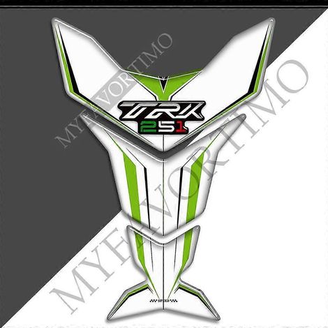 Kit de protection pour réservoir d'essence, de carburant et de protection pour casque et genoux de moto Benelli TRK251 Adventure (TRK2519) - Autocollants inclus (1/5)