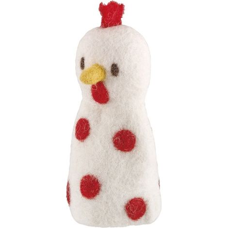 Eierwärmer, Schafwolle, Höhe 13 cm, Huhn Lana / Cilio (1/2)
