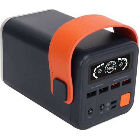 Batterie externe portable USB-C 36 W 60 000 mAh pour téléphone, ordinateur portable, usage domestique et extérieur (bleu) (1/5)