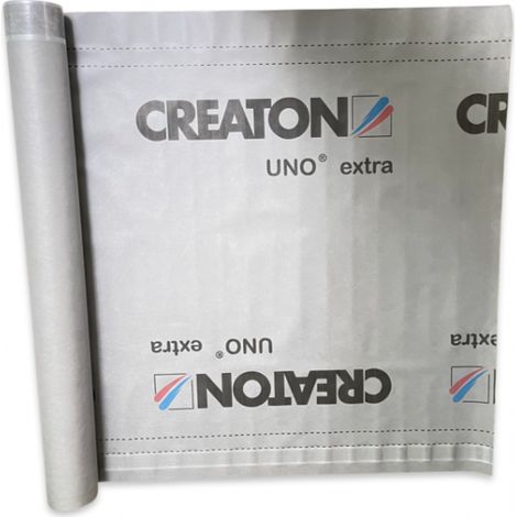 Creaton "Uno" extra Unterdeckbahn mit Klebestreifen 75m² Rolle für untergeordnete Gebäude 4069688