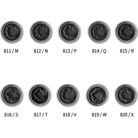 Clé à douille à vis antivol, outil de sécurité maître écrou de roue de verrouillage 813 / P 17mm de remplacement pour Audi A6 A3 A4 A5 TT (1/5)
