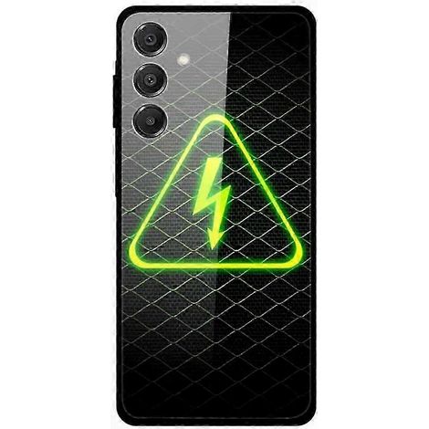 Schutzhülle aus gehärtetem Glas mit aufgedrucktem Muster für Galaxy A16 5G/4G, ultradünne Rückseite, stoß- und kratzfest (1/4)