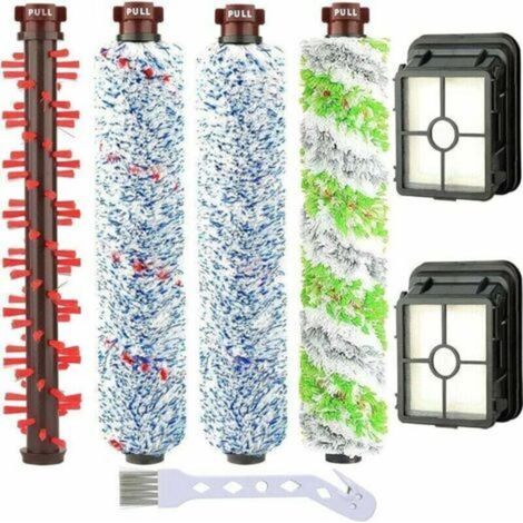 7Pcs Accessories pour Bissell Crosswave 3 en 1  Brosse de Rechange Filtre de Rechange pour  Bissell CrossWave 1866 1785 2052 1713 2225