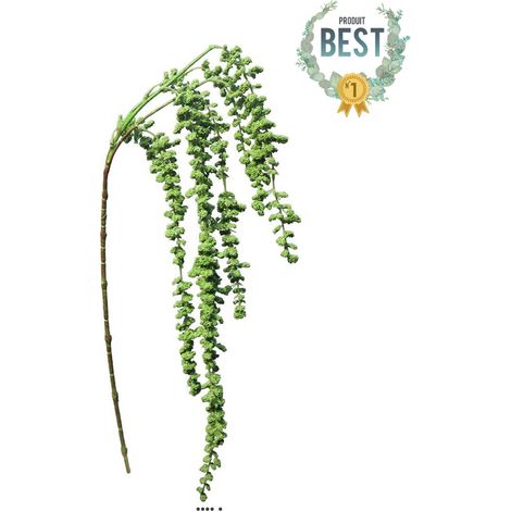 Amarante artificielle retombante, L 105 cm Vert - BEST - couleur: Vert (1/3)
