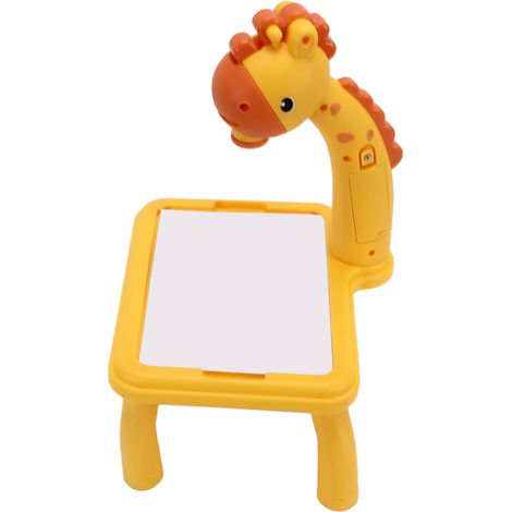 Table de projection pour dessin, projecteur éducatif pour enfants, tableau de peinture pour l'éveil artistique des tout-petits, jaune (1/5)