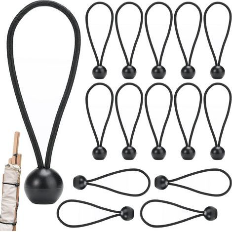 15 Pièces tendeur Elastique bache Piscine bâches et Sangles,tendeurs bache Piscine tendeur,Elastique bache remorque,Corde Elastique pour bache pour bache pour Pavillon, Bâche, Camping, Tente (1/5)