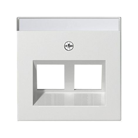 Placca di finitura Gira 264027 termoplastico IP20 9x17 cm