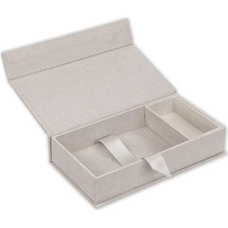 Box ZEP Box USB Lodi Leinen 23x12.5x5 cm (1/2)