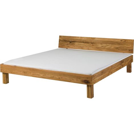 Letto Rovere naturale oliato 205x205x70 cm (BxTxH) smontato TomMe 107 (1/4)