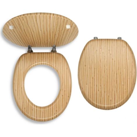 Novaservis Prestige - Copriwater, legno impiallacciato WC/BAMBUS